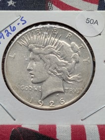 1926-S Peace Dollar