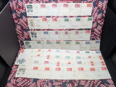 (50) Assorted First Day Cachets, All Mint