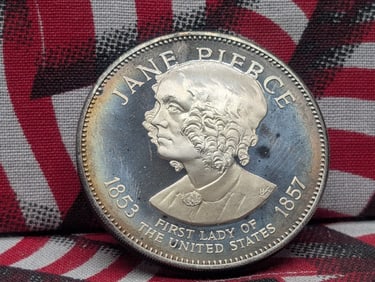 Jane Pierce First Lady Of The U.S. Commemorative Medal