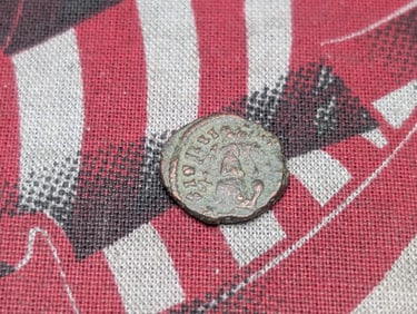 367-375 AD, Details, Ancient Roman Coin, Over 1,600 years old