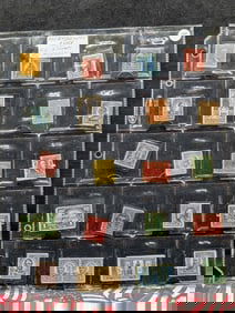 (21) Assorted Rare U.S. Postage Stamps, All Mint, Original Gum, Never Hinged