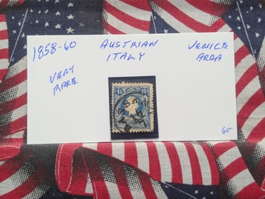 1858-60 Austrian Italy (Venice Area) Stamp
