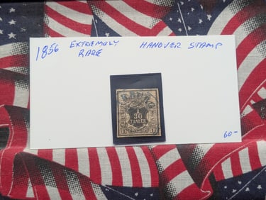 1856 Hanover Stamp