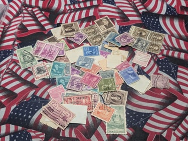 Lot Of 1930's & 1940's U.S. Stamps