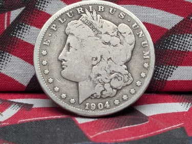 1904-S Morgan Silver Dollar