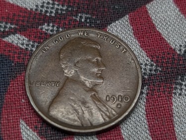 1910-S Lincoln Wheat Cent - FINE/VF