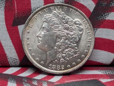 1882-O Morgan Silver Dollar