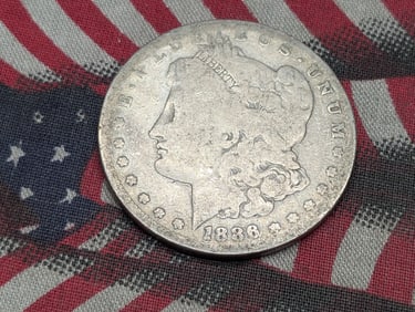 1886-S Morgan Silver Dollar