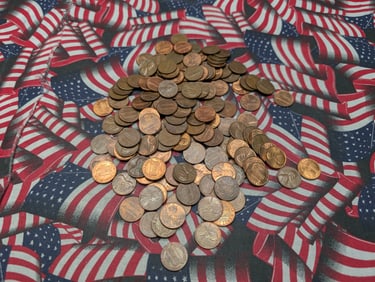 1 Lb. of 1981 & Earlier Copper Lincoln Memorial Cents