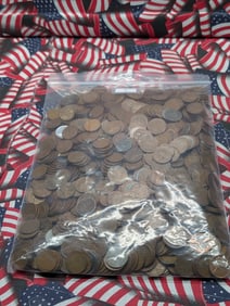 Bag of 1,000 Lincoln Wheat Cents