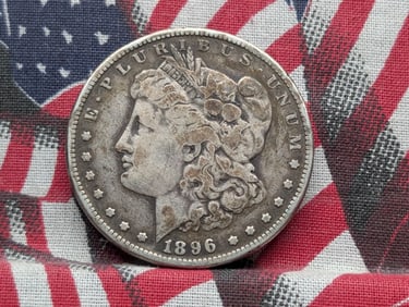 1896-S Morgan Silver Dollar