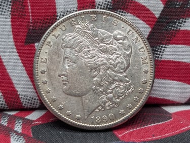 1890-S Morgan Silver Dollar