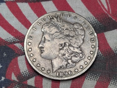 1896-S Morgan Silver Dollar
