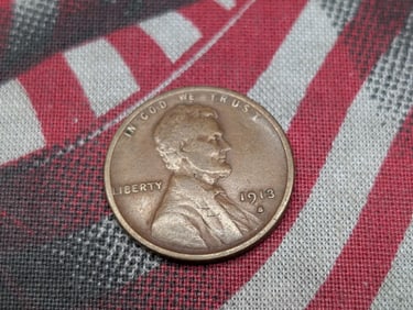 1913-S Lincoln Wheat Cent - VF+