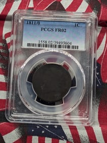 1811/0 Classic Head Large Cent - PCGS FR02