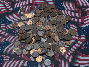 1 Lb. of 1981 & Earlier Copper Lincoln Memorial Cents