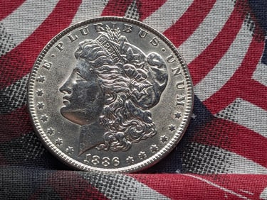1886 Morgan Silver Dollar