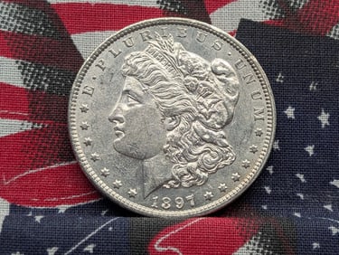 1897 Morgan Silver Dollar