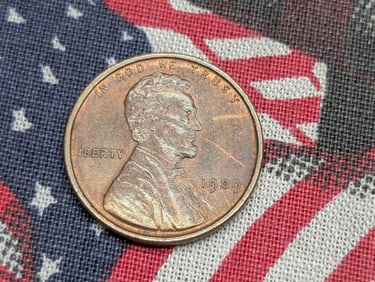 1909 VDB Lincoln Wheat Cent - AU+