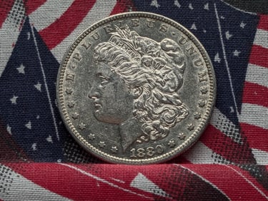 1880-S Morgan Silver Dollar