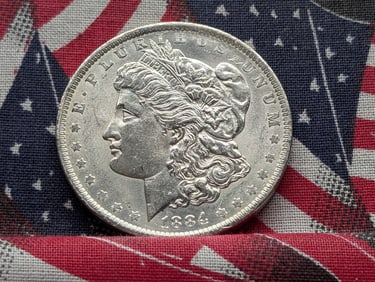 1884-O Morgan Silver Dollar