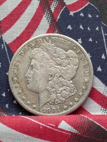 1901-S Morgan Silver Dollar