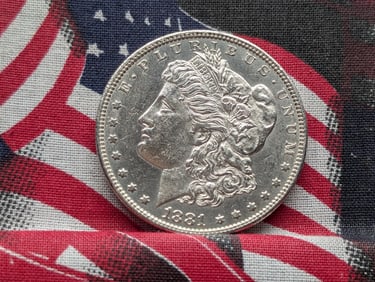 1881-O Morgan Silver Dollar