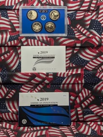 2019-S American Innovation $1 Coin Proof Set In OGP With COA