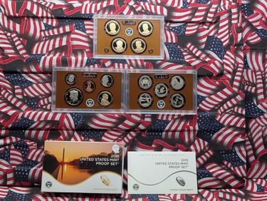 2015-S U.S. Mint Proof Set In OGP With COA, 14 Coins