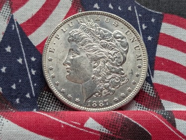 1887 Morgan Silver Dollar