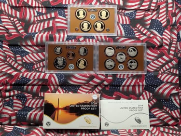 2014-S U.S. Mint Proof Set In OGP With COA, 14 Coins