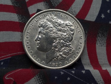 1890 Morgan Silver Dollar