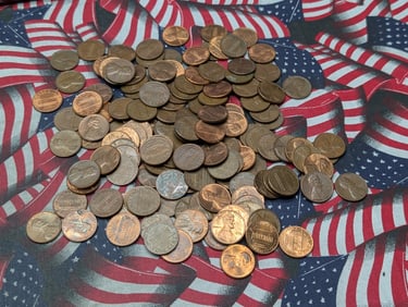 1 Lb. of 1981 & Earlier Copper Lincoln Memorial Cents