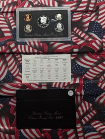 1997-S U.S. Mint SILVER Proof Set In OGP