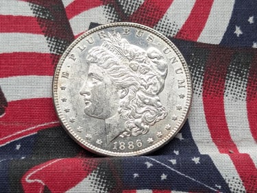 1886 Morgan Silver Dollar