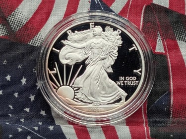 2011-W American Silver Eagle One Ounce .999 Fine Silver Proof Coin In OGP With COA