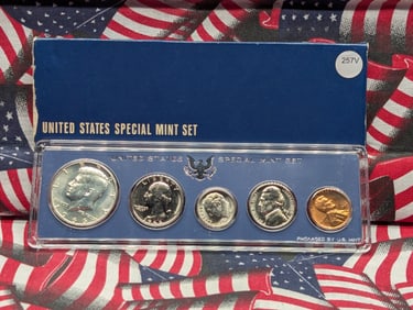 1966 U.S. Special Mint Set In OGP, Contains the 40% Silver Kennedy Half Dollar