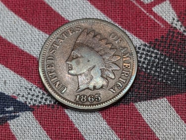 1865 Indian Head Cent - VG