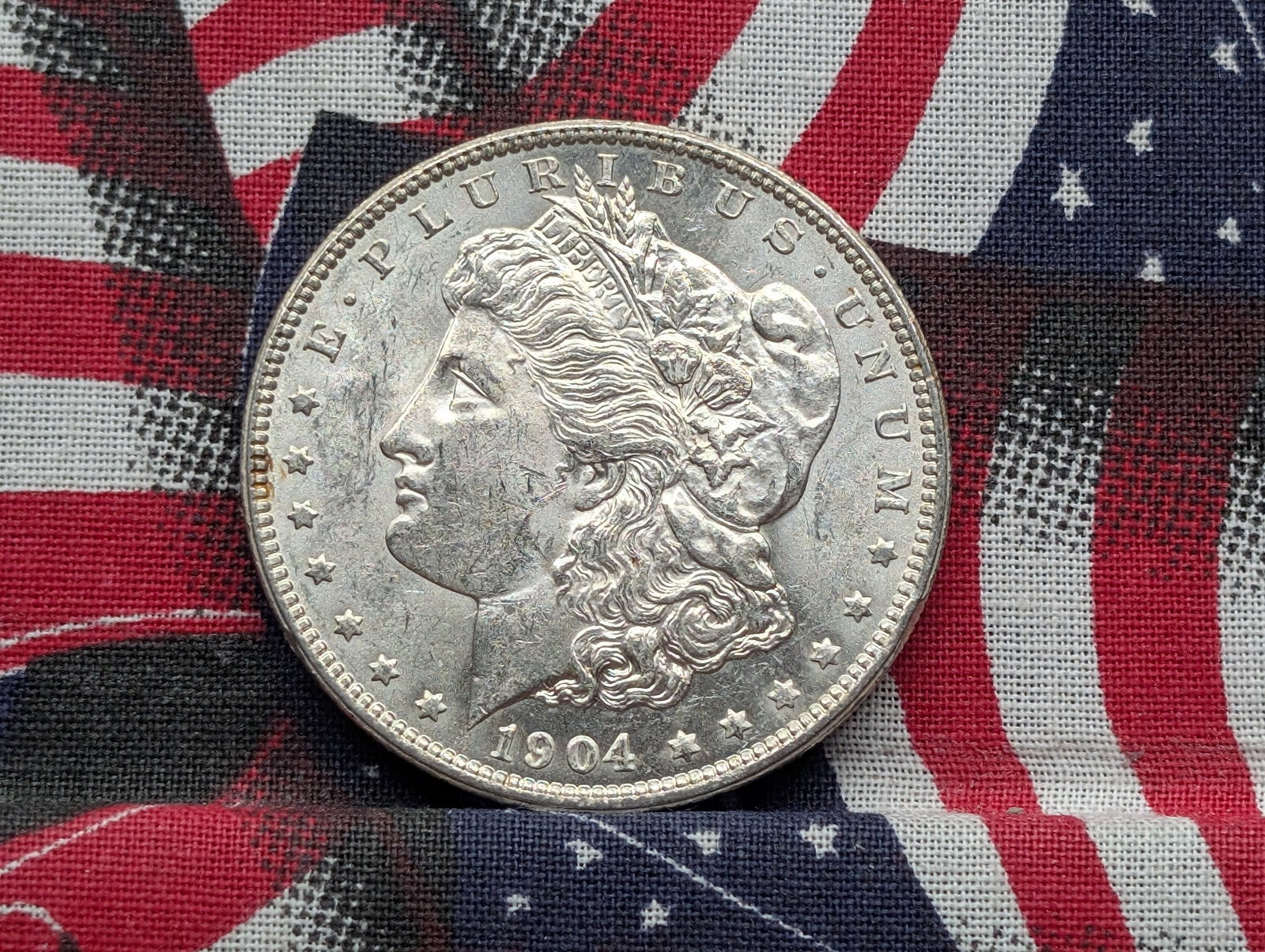 1904-O Morgan Silver Dollar: 1904-O Morgan Silver Dollar