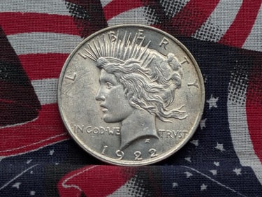 1922 Peace Silver Dollar