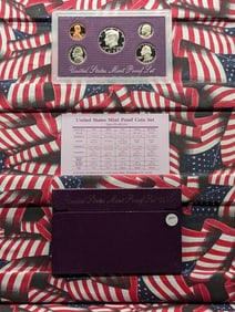 1990-S U.S. Mint Proof Set In OGP