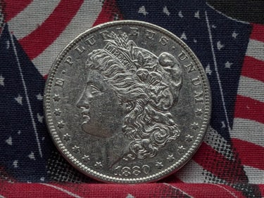 1880-O Morgan Silver Dollar