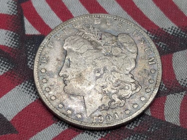 1904-S Morgan Silver Dollar