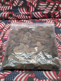 Bag of 1,000 Lincoln Wheat Cents