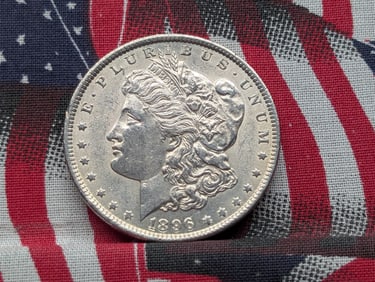 1896 Morgan Silver Dollar
