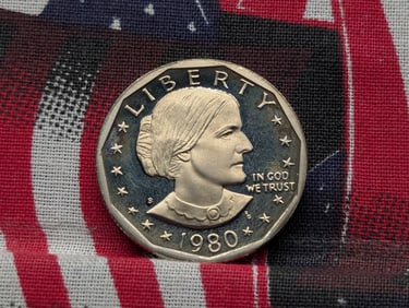 1980-S PROOF Susan B. Anthony Dollar