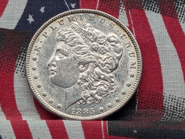 1885 Morgan Silver Dollar