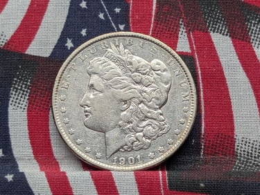 XF - 1901 Morgan Silver Dollar