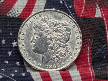 1886 Morgan Silver Dollar