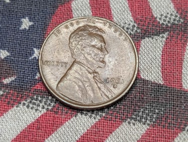 1931-D Lincoln Wheat Cent - XF/AU